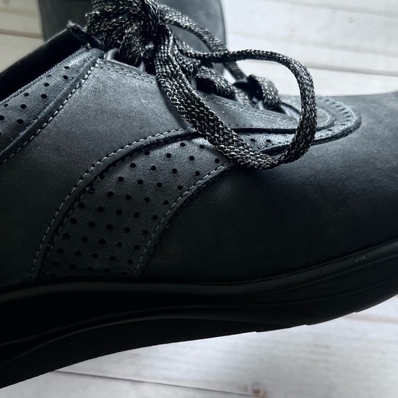 SAS Walk Easy Oxford Nero in Charcoal size 9.5 - Picture 9 of 14